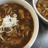 残ったカレーでとろっとろカレーうどん♪